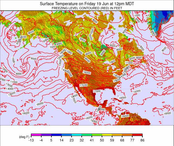 North America weather map - click to go back to main thumbnail page