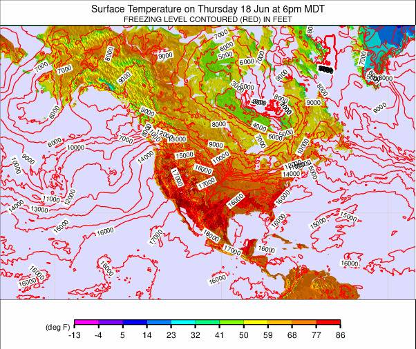 North America weather map - click to go back to main thumbnail page