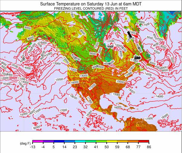 North America weather map - click to go back to main thumbnail page