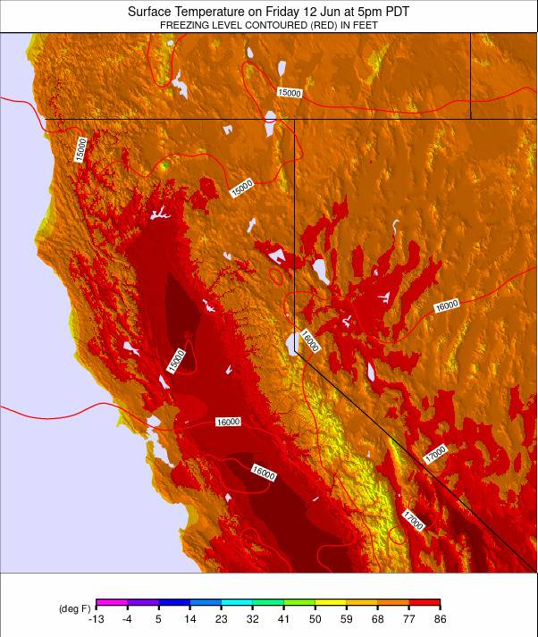 North California weather map - click to go back to main thumbnail page
