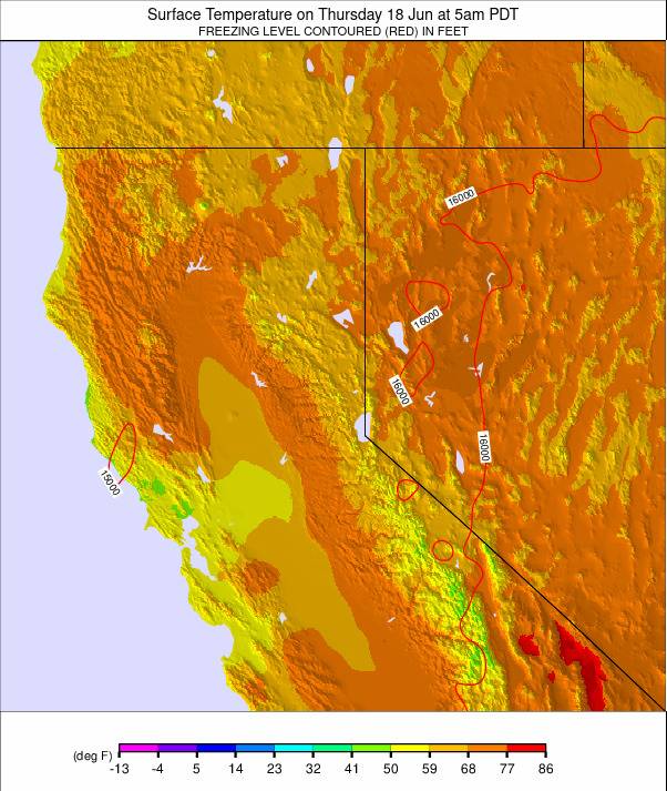 North California weather map - click to go back to main thumbnail page