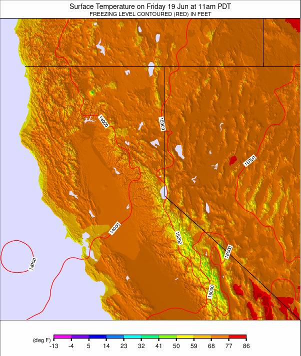 North California weather map - click to go back to main thumbnail page