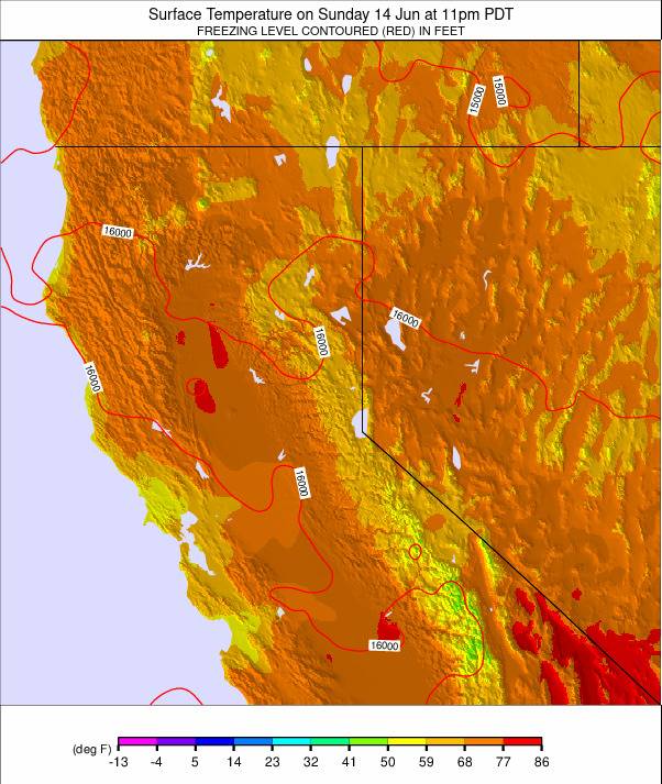 North California weather map - click to go back to main thumbnail page