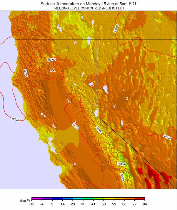 North California weather map - click to go back to main thumbnail page