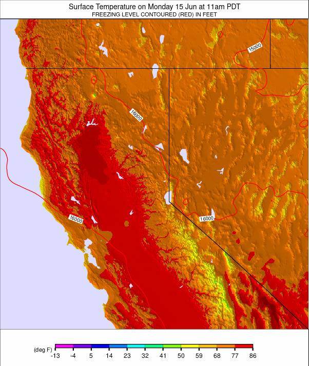North California weather map - click to go back to main thumbnail page