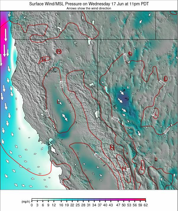 North California weather map - click to go back to main thumbnail page