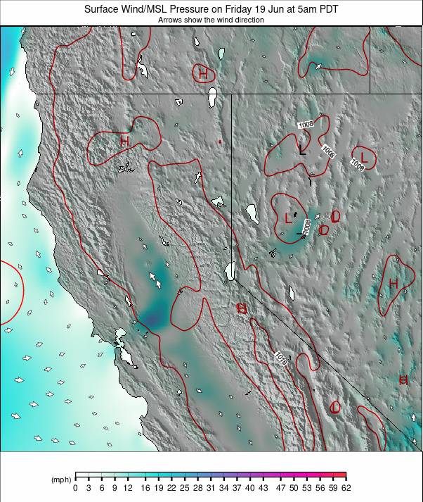 North California weather map - click to go back to main thumbnail page