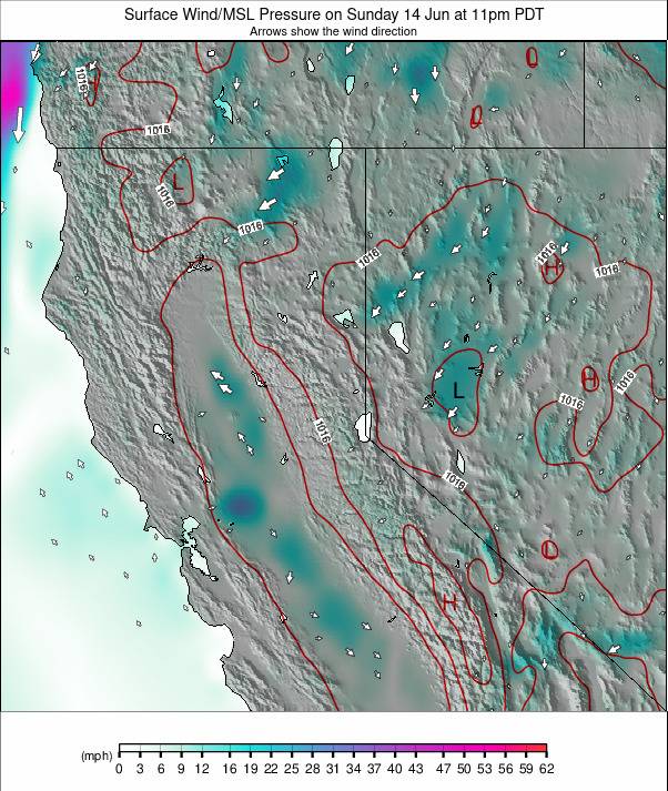 North California weather map - click to go back to main thumbnail page