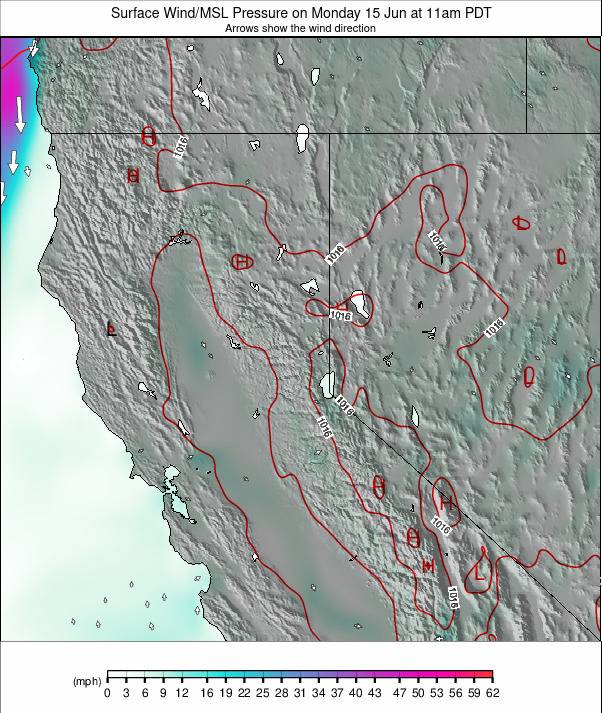 North California weather map - click to go back to main thumbnail page