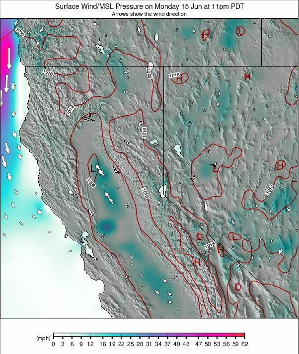 North California weather map - click to go back to main thumbnail page