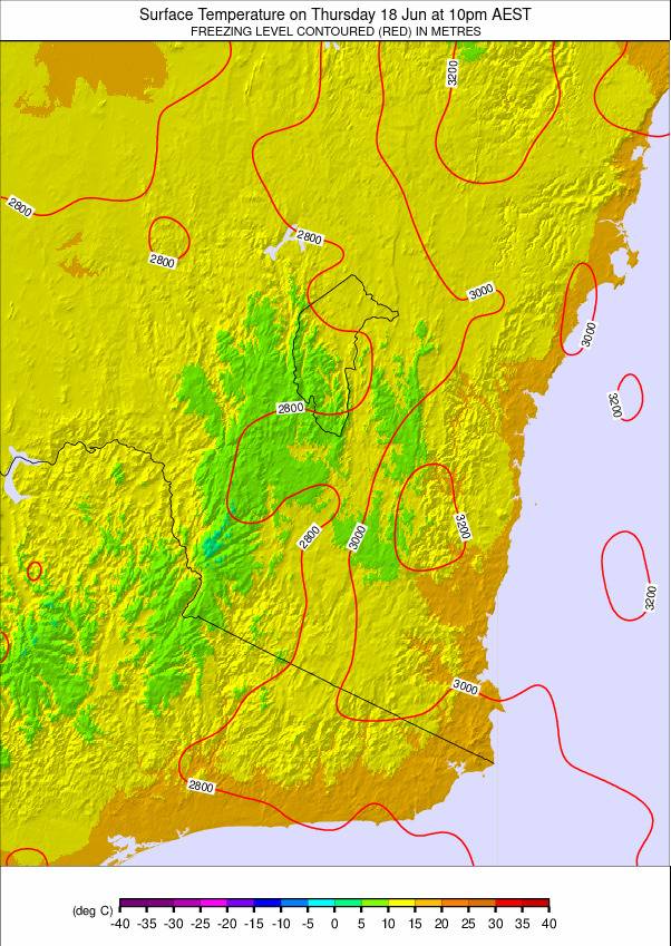 New South Wales weather map - click to go back to main thumbnail page