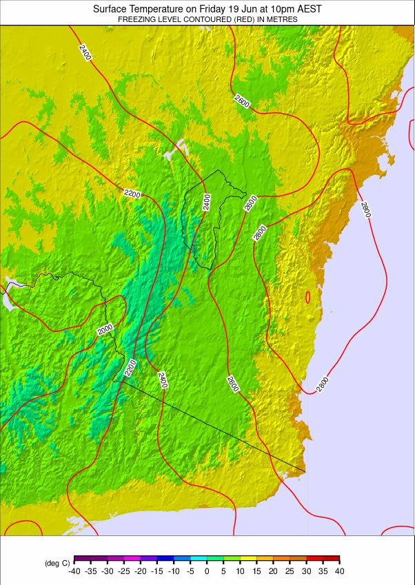 New South Wales weather map - click to go back to main thumbnail page