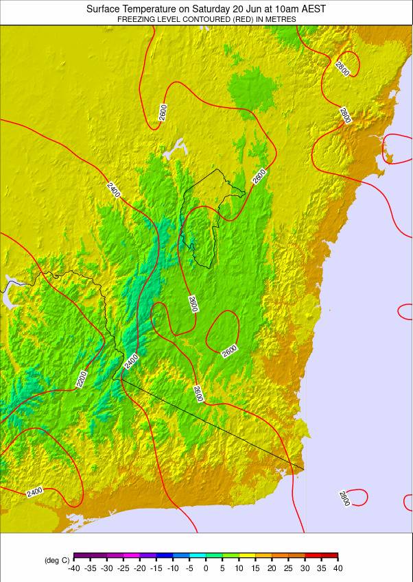 New South Wales weather map - click to go back to main thumbnail page