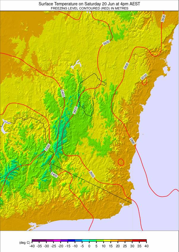 New South Wales weather map - click to go back to main thumbnail page