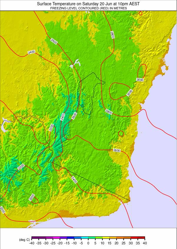 New South Wales weather map - click to go back to main thumbnail page