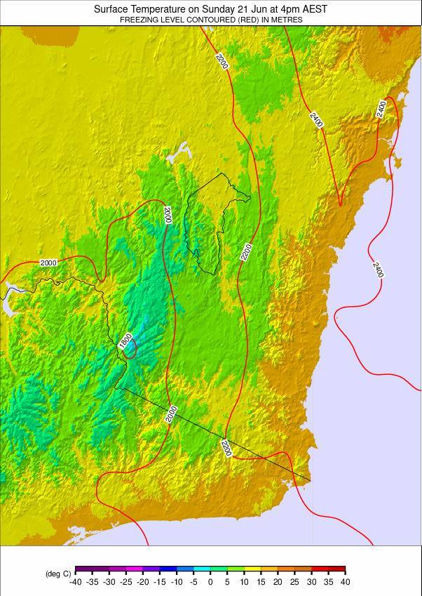 New South Wales weather map - click to go back to main thumbnail page