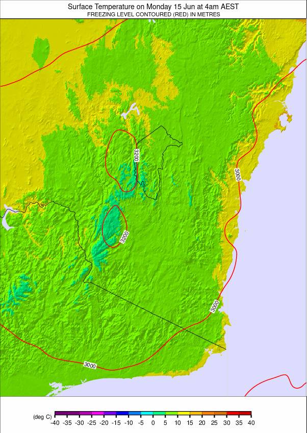 New South Wales weather map - click to go back to main thumbnail page