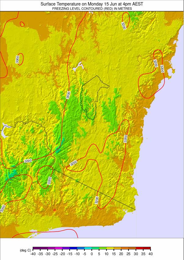 New South Wales weather map - click to go back to main thumbnail page