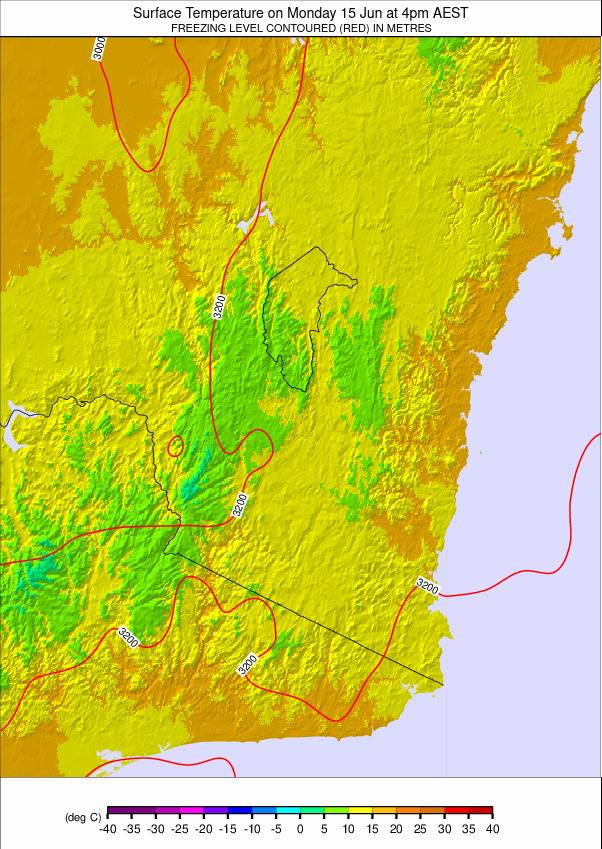 New South Wales weather map - click to go back to main thumbnail page