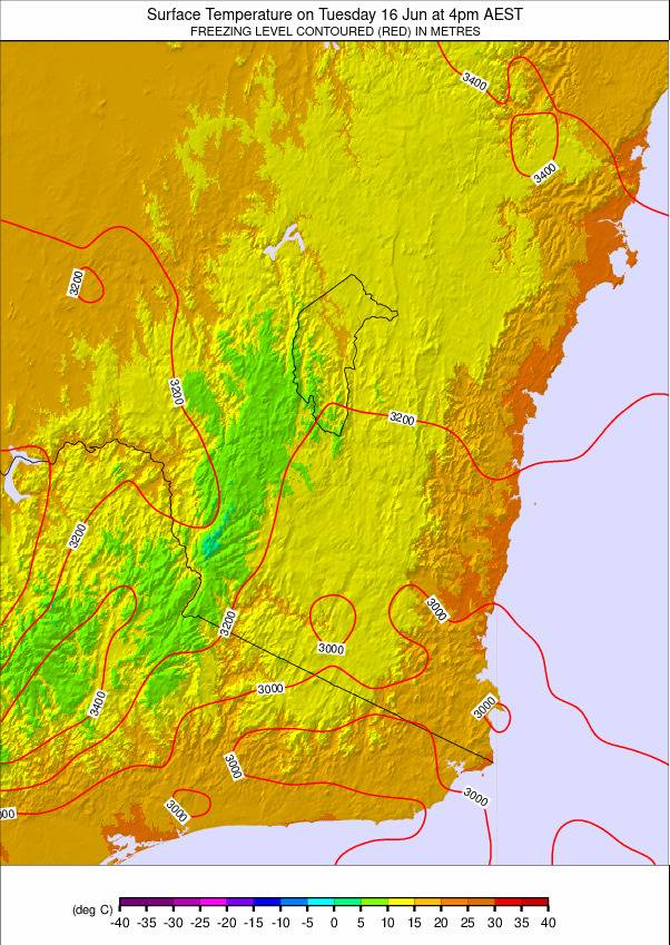 New South Wales weather map - click to go back to main thumbnail page
