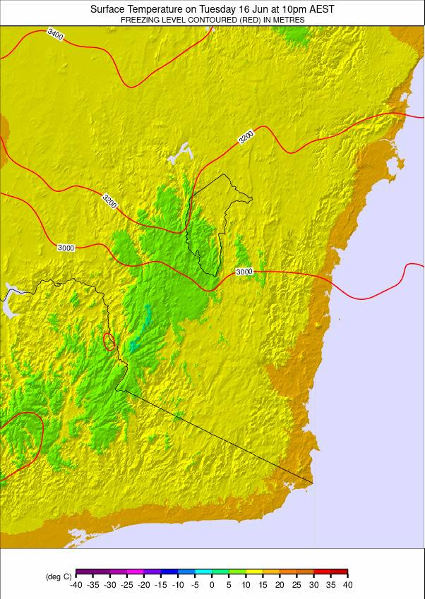 New South Wales weather map - click to go back to main thumbnail page