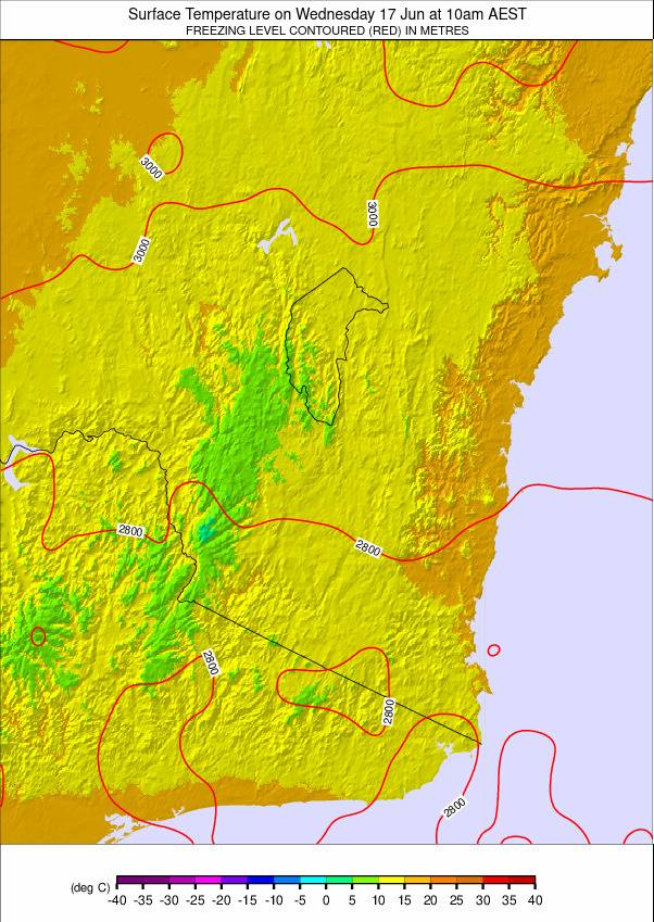 New South Wales weather map - click to go back to main thumbnail page