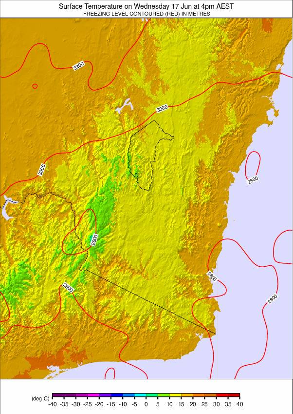 New South Wales weather map - click to go back to main thumbnail page