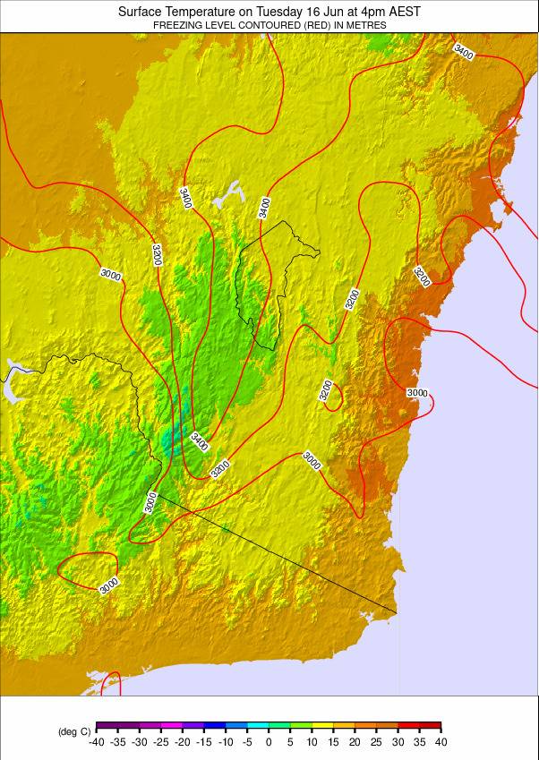 New South Wales weather map - click to go back to main thumbnail page