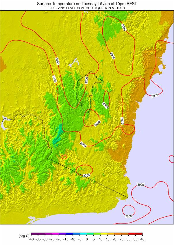 New South Wales weather map - click to go back to main thumbnail page