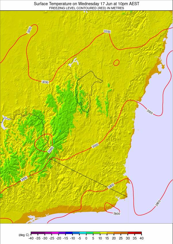 New South Wales weather map - click to go back to main thumbnail page