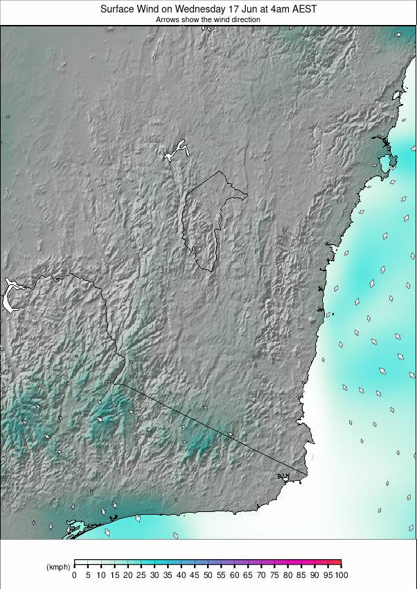 New South Wales weather map - click to go back to main thumbnail page
