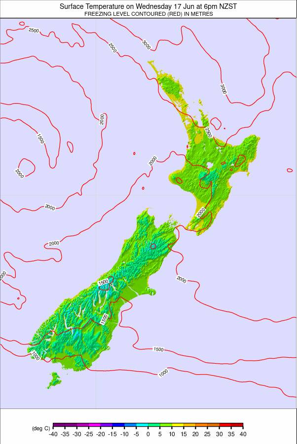 All New Zealand weather map - click to go back to main thumbnail page