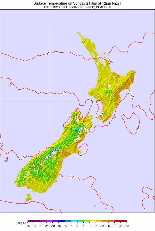 All New Zealand weather map - click to go back to main thumbnail page