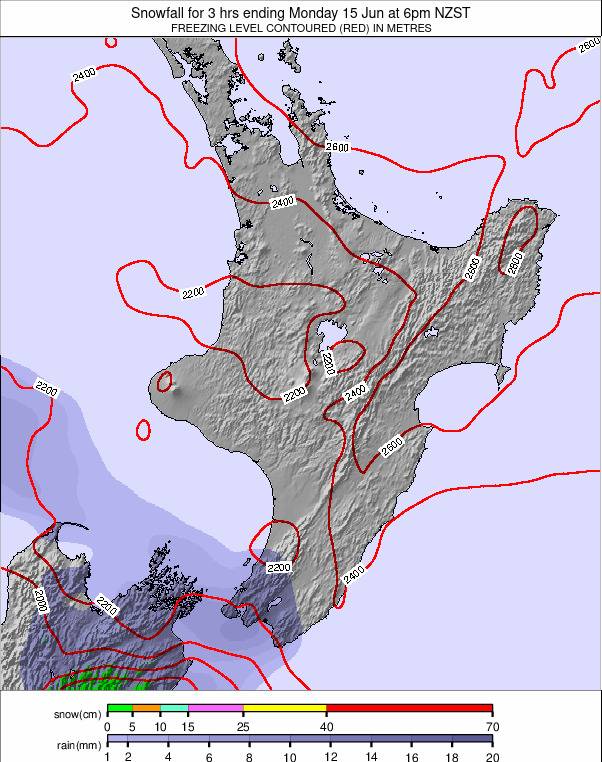 North Island weather map - click to go back to main thumbnail page