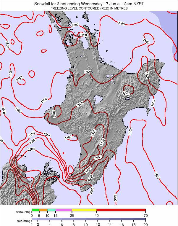 North Island weather map - click to go back to main thumbnail page