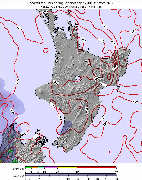 North Island weather map - click to go back to main thumbnail page
