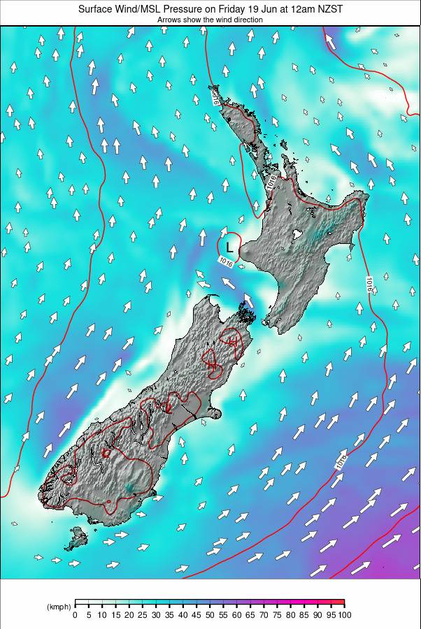 All New Zealand weather map - click to go back to main thumbnail page