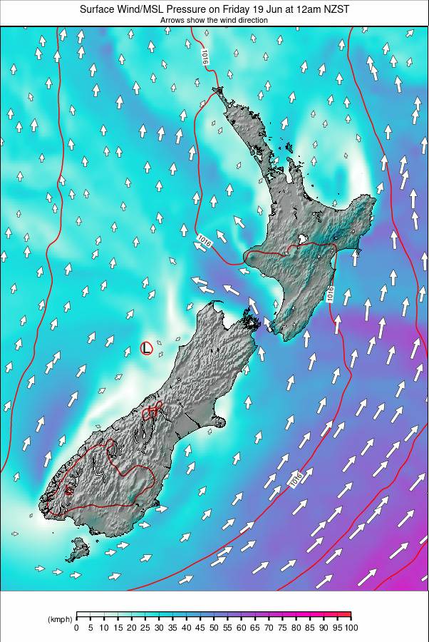 All New Zealand weather map - click to go back to main thumbnail page