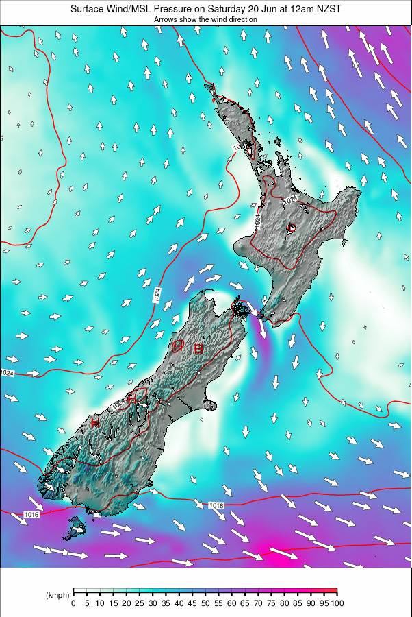 All New Zealand weather map - click to go back to main thumbnail page