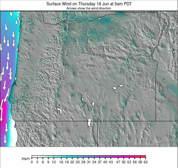 Oregon weather map - click to go back to main thumbnail page
