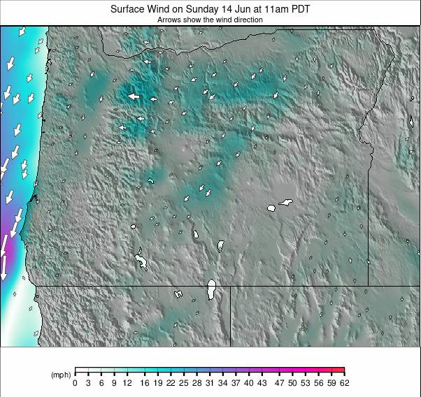 Oregon weather map - click to go back to main thumbnail page