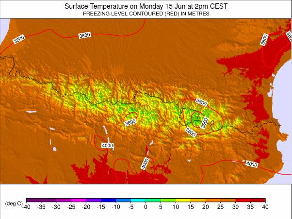 Pyrenees weather map - click to go back to main thumbnail page