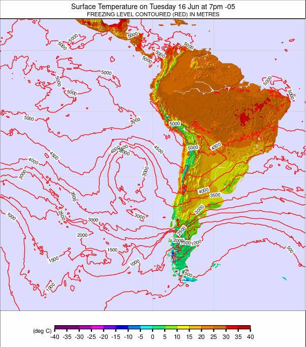 South America weather map - click to go back to main thumbnail page