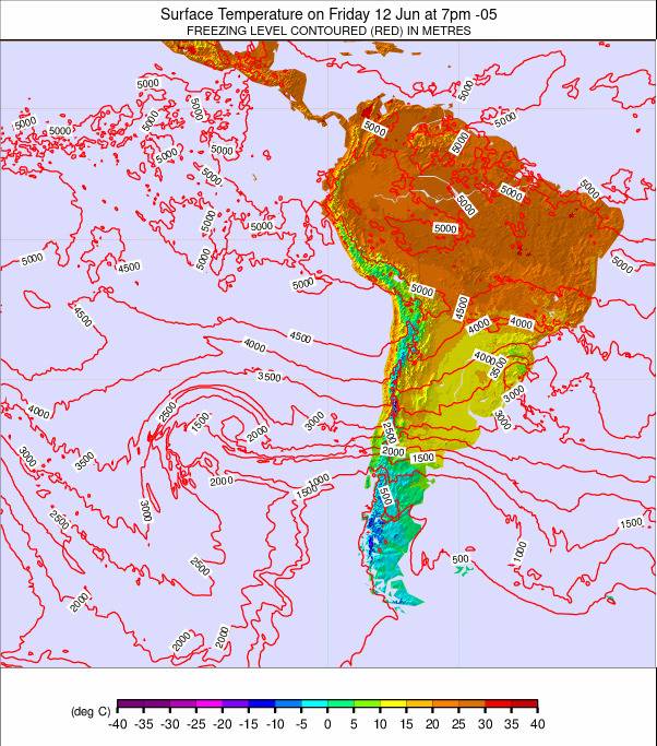 South America weather map - click to go back to main thumbnail page