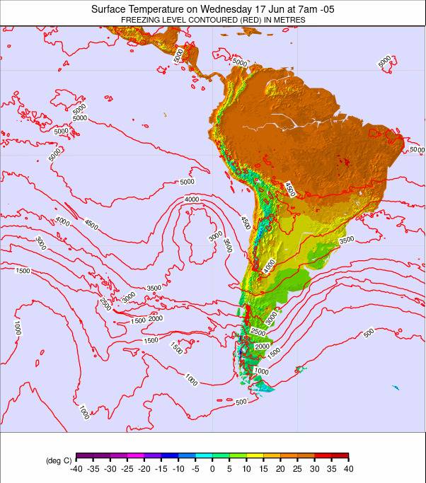 South America weather map - click to go back to main thumbnail page
