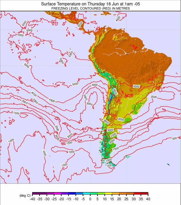South America weather map - click to go back to main thumbnail page