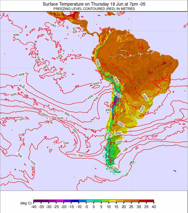 South America weather map - click to go back to main thumbnail page