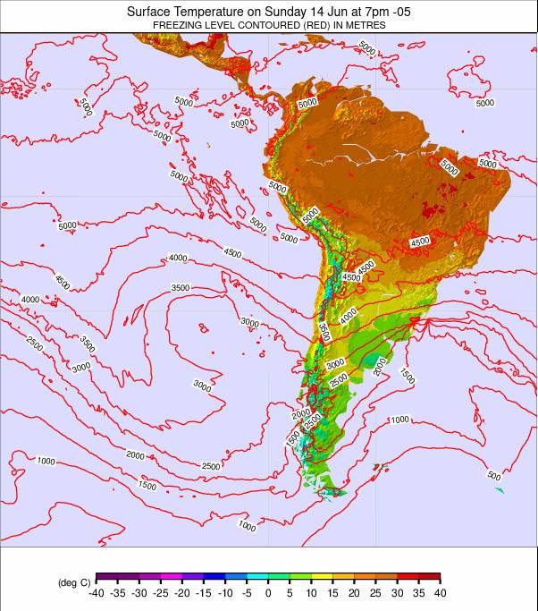 South America weather map - click to go back to main thumbnail page