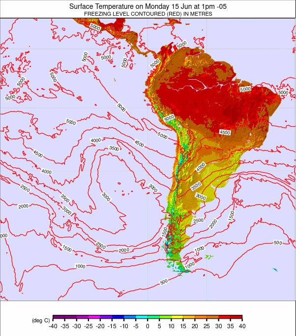 South America weather map - click to go back to main thumbnail page