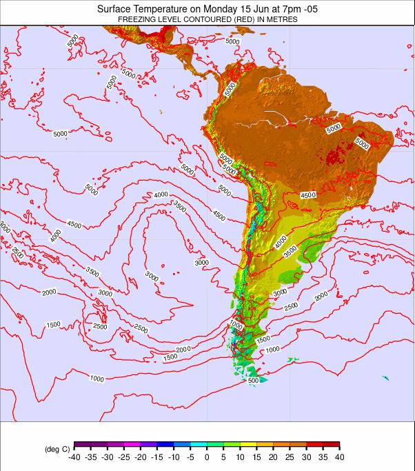 South America weather map - click to go back to main thumbnail page
